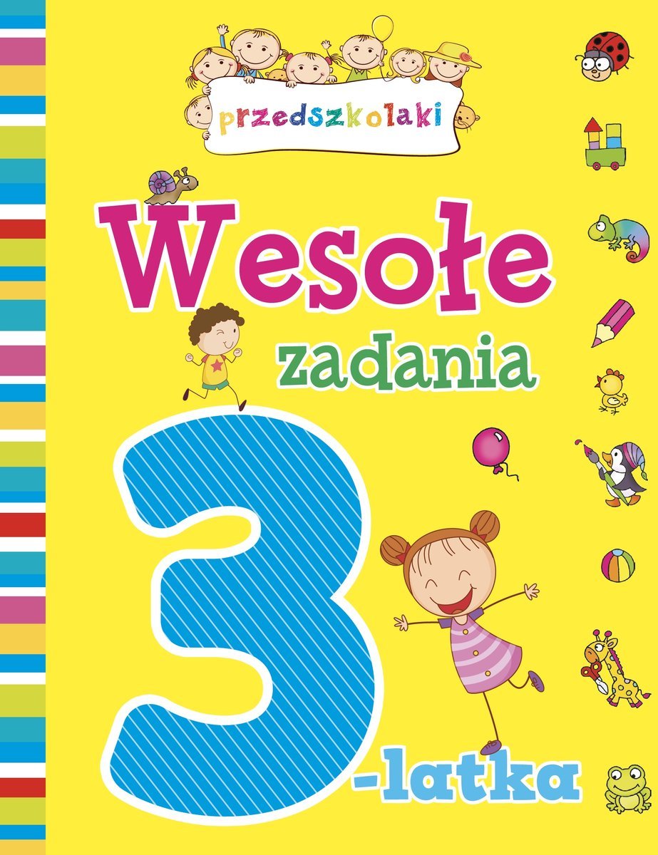 Wesołe Zadania 3-latka - Lekan Elżbieta | Książka W Empik