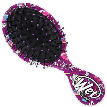 Wet Brush, Mini Detangler Happy Hair, Mała Szczotka Dla Dzieci, Rozplątuje Włosy Bez Ciągnięcia I Szarpania - Wet Brush