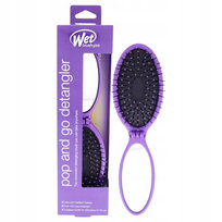 Wet Brush Pop And Go Detangler Purple Wet Brush