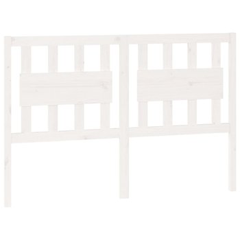 Wezgłowie drewniane sosnowe 140,5x100 cm białe / AAALOE - Zakito Home