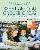 What Are You Grouping For?, Grades 3-8 - Wright Julie T.