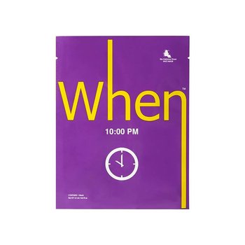 When, Maska Do Twarzy W Płacie, 10:00 Pm - When