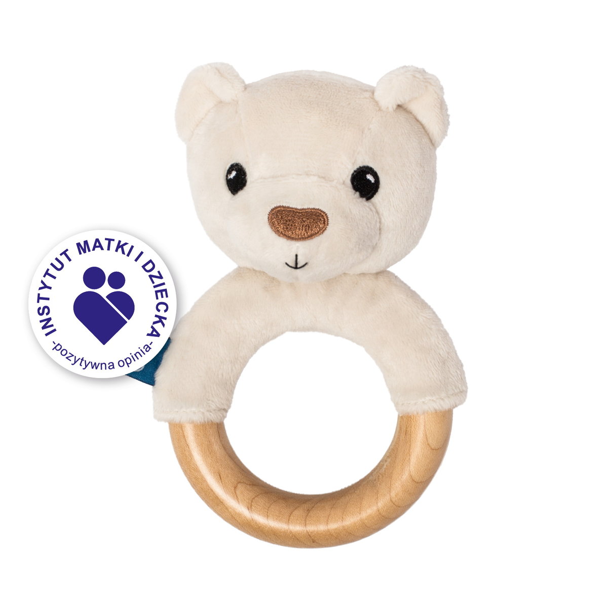 Whisbear, eko gryzak Miś, biały