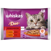 Whiskas, Karma dla kota, Saszetki, mix smaków, 4x85 g