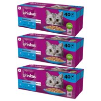 Whiskas Karma dla kotów Rybne przysmaki w galaretce 85 g x 120 sztuk