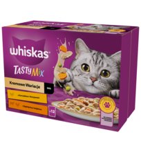 Whiskas Mokra karma dla kota kurczak jagnięcina Indyk mix w sosie 12x85 g Whiskas