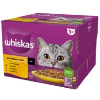 WHISKAS mokra karma dla kota kurczak kaczka drób indyk w sosie 24x85 g Whiskas