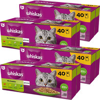WHISKAS MOKRA KARMA DLA KOTA MIX SMAKÓW W GALARETCE 85g x 160