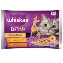 Whiskas Saszetka Sos Indyk Jagnięcina kurczak 4x85g Whiskas
