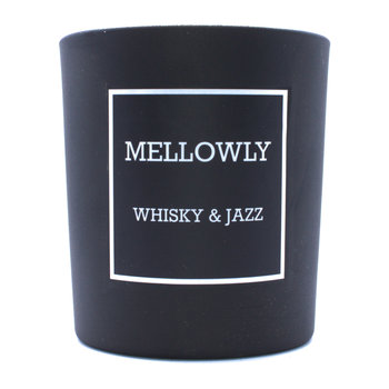 Whisky & Jazz - naturalna świeca sojowa - Mellowly - Mellowly