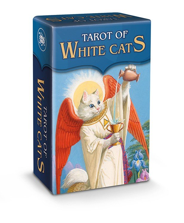 Zdjęcia - Gra planszowa Tarot WHITE CATS  MINI - karty tarota 