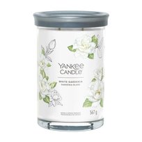 White Gardenia - Yankee Candle Signature - Świeca Tumbler Z Dwoma Knotami
