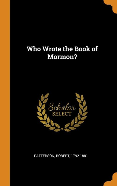 Who Wrote The Book Of Mormon Title Page Pin on BOOK OF MORMON Object