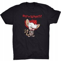 Why So Serious Koszulka Pinky I Mózg Joker Batman GILDAN