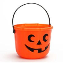 Wiaderko Na Cukierki Halloween Miska Zbierania Dynia Torba Słodycze 18X14Cm