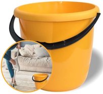 Wiadro Okrągłe Gospodarcze uniwersalne z rączką 6L