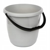 Wiadro Plastikowe Gospodarcze Delta 15L Szare