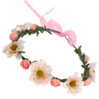 Wianek Opaska do Włosów Na Głowę Kwiaty Róże Komunia OZDOBA Stroik Boho edibazzar