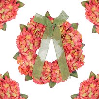 WIANEK WIOSENNY DEKORACYJNY NA DRZWI WIENIEC STROIK WIELOKOLOROWY KWIATY