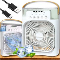 WIATRAK BIURKOWY WENTYLATOR KOLUMNOWY KLIMATYZATOR POKOJOWY MGIEŁKA WODA