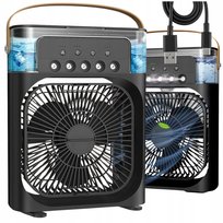 WIATRAK BIURKOWY WENTYLATOR KOLUMNOWY KLIMATYZATOR POKOJOWY MGIEŁKA WODA