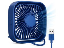 Wiatrak Usb Biurkowy Wentylator Mini 360 Stopni Na Biurko Cichy Chłodzenie