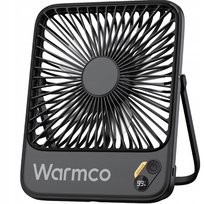 Wiatrak USB Cichy mini wentylator biurkowy biwakowy chłodzenie 10000mAh