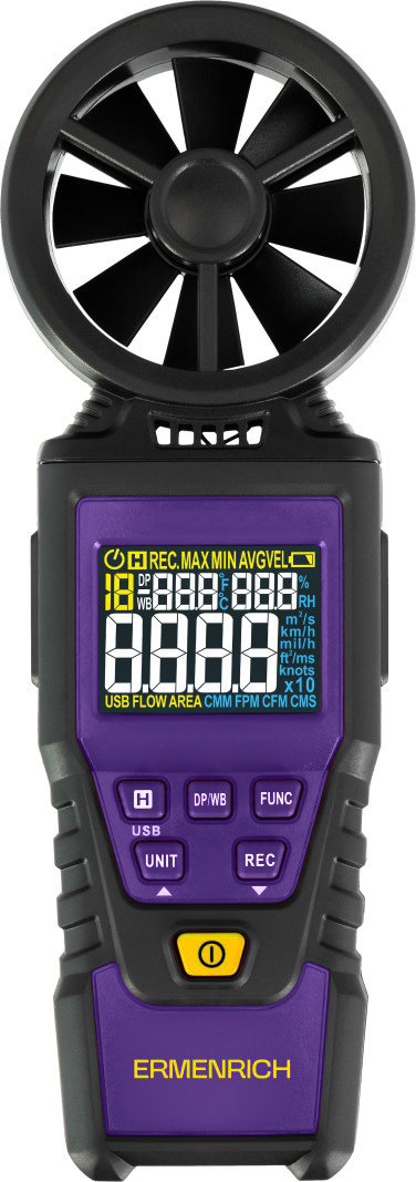 Wiatromierz cyfrowy Ermenrich Seek DN30