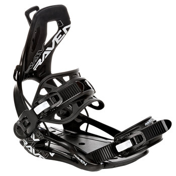 Wiązania Snowboardowe Raven Ftm450 Multientry Black Xl - Raven