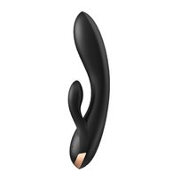 Wibrator-Double Flex Connect App (Black) Satisfyer