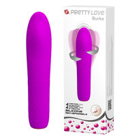 Wibrator Klasyczny Wibracje Rotacje 2x4 Tryby 16cm Pretty Love