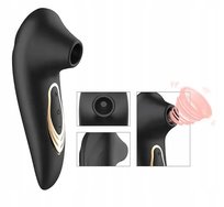 WIBRATOR stymulator łechtaczki Air pulse CZARNY Ningbo