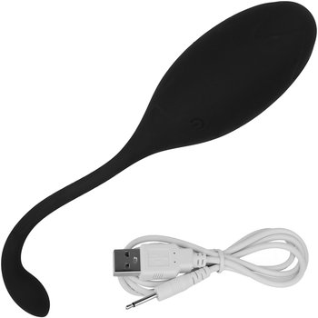 Wibrujące jajeczko, czarne, App sterowane aplikacją - Inna marka