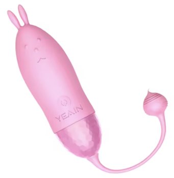 Wibrujące Jajko Wibrator YEAIN Jumping Egg – Różowy Króliczek do Zadań Specjalnych - GALOPI