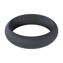 Wide O Silicone Cockring - S - 30mm - Black SHOT