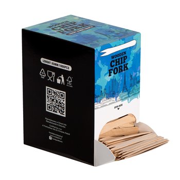 Widelczyki Do Frytek 8,5 cm 1000 Szt. W Dyspenserze.