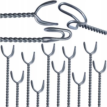 WIDELEC OGNISKOWY PODPÓRKI POD KIJE DO KIEŁBASEK 63cm GRUBE SOLIDNY SPLOT - Rabino