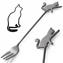 WIDELEC WIDELCZYK KOT KOTEK na PREZENT CZARNY BELLA - PREZENT DLA KOCIARY