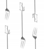 WIDELEC WIDELCZYK KOT KOTEK PREZENT SREBRNY 1szt