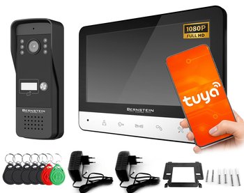 Wideodomofon Wifi Bernstein VDS-71RU Czarny Monitor, Rfid - Bernstein