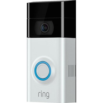Wideodzwonek Ring Video Doorbell 2, akumulator/kabel, Satin Nickel - Ring