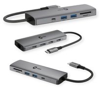 Więcej Portów i Ładowanie Jednym Kablem 2 monitory HUB USB-C 100W Dynabook
