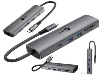 Więcej Portów i Ładowanie PD 100W Jednym Kablem 2 monitory HUB USB-C do MSI - Inny producent