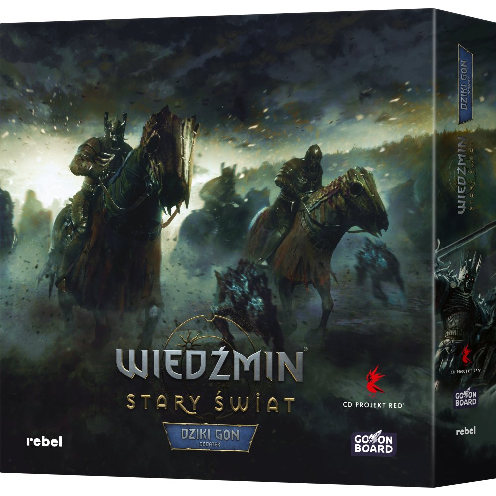 Wiedźmin: Stary świat - Dziki Gon, gra planszowa, Rebel