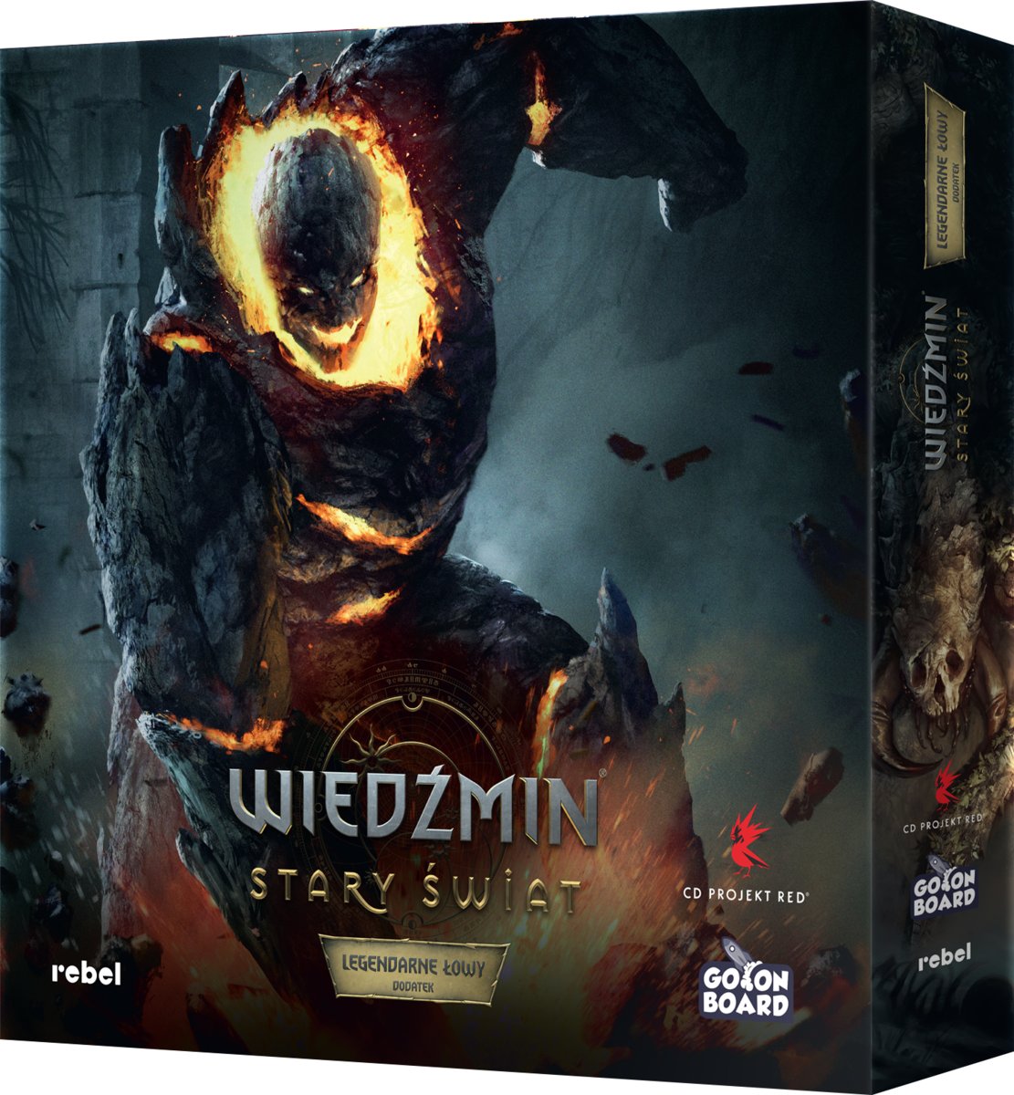 Wiedźmin: Stary Świat, Legendarne Łowy gra planszowa Rebel