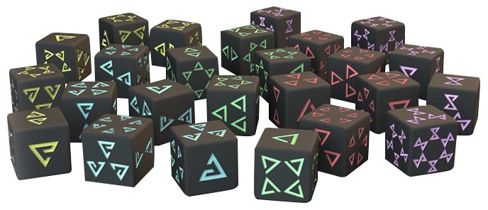 Wiedźmin Stary Świat, Rebel, dodatkowy zestaw kości, kości RPG