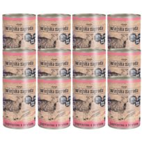 WIEJSKA ZAGRODA Jagnięcina z krylem - mokra karma dla kota - 12x400g