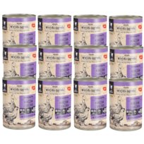 WIEJSKA ZAGRODA Kurczak z kaczką - mokra karma dla kota - 12x400g