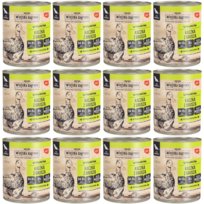 Wiejska Zagroda mokra karma dla psa kaczka gruszka 12x800g