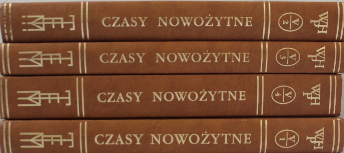 Wielka historia powszechna Czasy nowożytne Tom 1 do 4 - Opracowanie